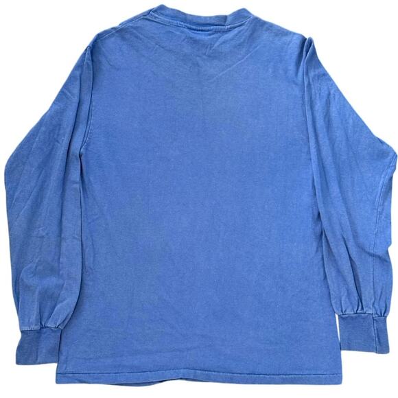 Vintage 80s Native Eagle Nature Single Stitch Long Sleeve Shirt Adult Medium - Picture 2 of 5